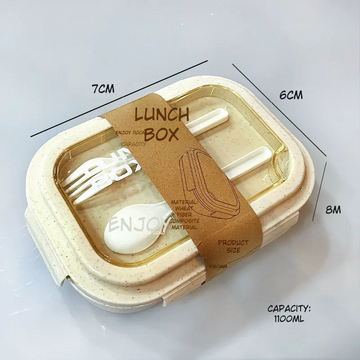 Compact Microwave Safe Lunch Box